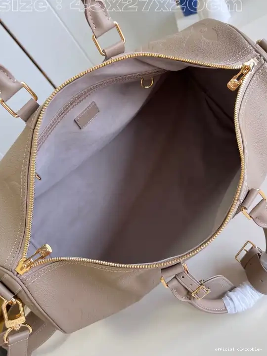 Official oldcobbler LOUIS KEEPALL 45 BANDOULIÈRE VUITTON 0610
